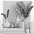 Elegance in Decor: 11-Piece Set 3D model small image 4