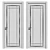 Modern Interior Door for Style 3D model small image 2