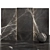 Elegant Marquina Gray Marble 3D model small image 1