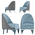 Luxurious DUKE Armchair: Elegant Design by CorteZari 3D model small image 2