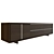 Modern Dark Wood Sideboard - Dimensions: 60x280x70cm 3D model small image 1