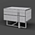 Sleek VIGO Bedside Table by MOD Interiors 3D model small image 5