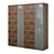 AVILA Wardrobe: Modern Design, Spacious, Elegant 3D model small image 1