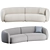  Modern Moroso Pacific Sofa: Stylish & Comfortable 3D model small image 4