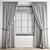 Polygonal Curtain Model - High Quality & Multiple Formats 3D model small image 5