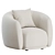 Modern Pacific Armchair: Moroso 3D model small image 5