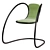 Modern Armchair in 3Ds Max 3D model small image 3