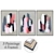 3-Piece Wall Art Set with Multiple Frame Options 3D model small image 1