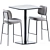 Elevate your space: High Foot Table & Kapoor Bar Chair 3D model small image 1