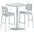 Elevate your space: High Foot Table & Kapoor Bar Chair 3D model small image 6