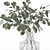 Eucalyptus Glass Vase: Indoor Freshness 3D model small image 13