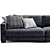 Modern Enzo Sofa: Sleek Design, 2015 Version 3D model small image 2