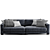 Modern Enzo Sofa: Sleek Design, 2015 Version 3D model small image 3