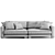 Modern Enzo Sofa: Sleek Design, 2015 Version 3D model small image 6