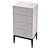 MARBELLA High Chest of Drawers: Modern Elegance 3D model small image 1