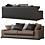 Modern Frieman Sofa: Stylish and Comfortable 3D model small image 4