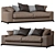 Modern Frieman Sofa: Stylish and Comfortable 3D model small image 5