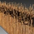 Elegant Branches Screen No. 5 3D model small image 6