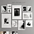 Elegant Art Frame Set 337 3D model small image 1