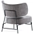 Elegant Kapoor B Armchair 3D model small image 2