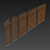 Elegant Thin Branch Screen 3D model small image 6