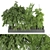 Vol 190 Plant Collection: High-Quality, Lightweight 3D model small image 1