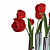 Elegant Tulip Vase - Philippi 3D model small image 4
