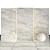 White Heaven Marble: Glossy Slabs & Tiles (7 Textures, Multiple Sizes) 3D model small image 1