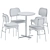 Modern Charm: Antibes Table & Kapoor Chair 3D model small image 6