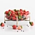 Modern Fruits Dish 2015 3D model small image 1