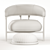 Modern 1290 Armchair: Sleek and Stylish 3D model small image 3