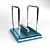 Momentum Swing Newton Cradle 3D model small image 6