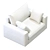 ComfortMax Harmony Armchair 3D model small image 3