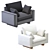 ComfortMax Harmony Armchair 3D model small image 5