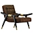 ETRO Masai: Modern Armchair Design 3D model small image 2