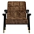 ETRO Masai: Modern Armchair Design 3D model small image 7