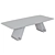 Kronco Ange: Revolutionary Ceramic Dining Table 3D model small image 2