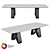 Kronco Fly: Stylish Ceramic Dining Table 3D model small image 1