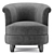 Modern Swivel Chair: Phoebe 3D model small image 5