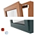 PVC Pimapen Windows Kit 3D model small image 3