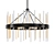 Elegant Orrizo Drum Chandelier 3D model small image 1