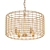 Lynden 4-Light Drum Chandelier 3D model small image 1