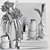 Elegant 12-Piece Decor Set 3D model small image 4