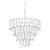 Zebrano Chandelier: Turkish Elegance 3D model small image 4