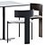 Elegant Antibes iSi Table & Stylish Zefir Chair 3D model small image 4