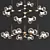 Elegant Horus Suspension Light 3D model small image 1