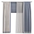 Elegant 877 Curtain 3D model small image 1