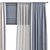 Elegant 877 Curtain 3D model small image 2