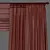 Elegant 877 Curtain 3D model small image 3