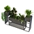 Greenery Box Set 066: Indoor Plant in Stylish Display 3D model small image 5